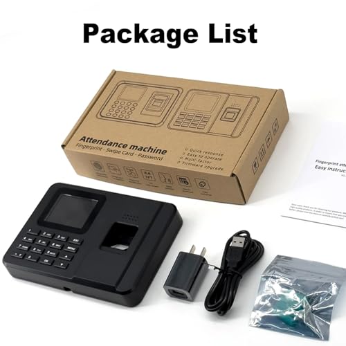 Rabitpos Time Clocks for Employees Small Business, Fingerprint + PIN, Biometric Clock in and Out Machine for Employees, No Monthly Fee, No Software Required by Rabitpos - Image 7