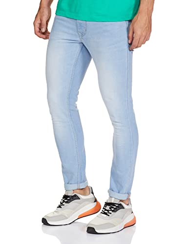 Image of Numero Uno Men's Super Skinny Fit Sustianable Denim Jeans