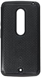 Droid Maxx 2 Case, LK [Shock Absorption] Drop Protection Hybrid Dual Layer Armor Defender Protective Case Cover for Motorola Droid Maxx 2 (Black)