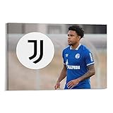 Ninainai Poster auf Leinwand, Motiv: Fußballstar Weston 