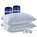 Gehannah Travel Pillow - Large 2 Pack Compressible Camping Pillow for Sleeping - Shredded Memory Foam with 2 Storage Bags - Supportive for Adults, Kids, Outdoor, Backpacking, Hiking Gear