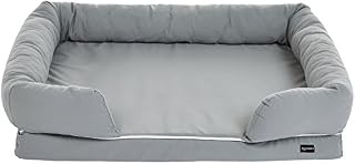 Amazon Basics Pet Sofa Lounger Bed, Large