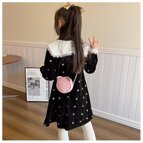 Cute Cat Crossbody Purse for Girls, Small Glitter Cat Ear Shoulder Bag Wallet Pouch Handbag2