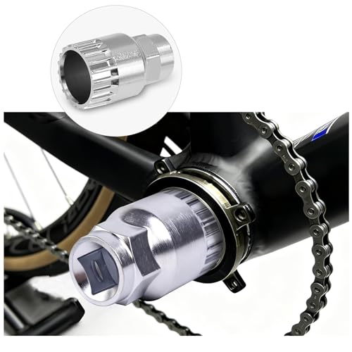 image for JXIDIIEA Bicycle Crank Extractor Tool Set - Professional Bike Crank pu