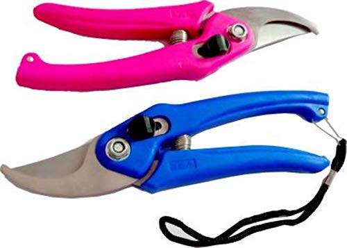 MASHKI 2 Pcs Garden Pruners Bypass Pruning Shears Flower Cutter Plant Clippers with Stainless Steel Blades for Gardening (B07Z692YWV) Amazon Price History, Amazon Price Tracker