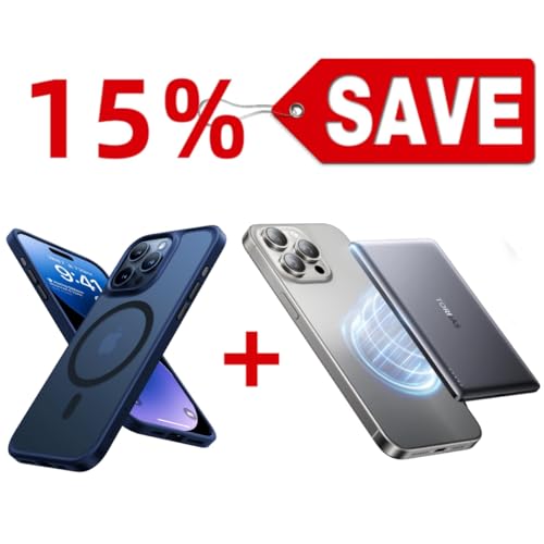 TORRAS 5,000mAh MiniMag Power Bank — Buy Together to Save 15%