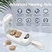 Hearing Aids for Seniors, Rechargeable Hearing Aid with Noise Cancelling for Adults, Invisible Hearing Amplifiers with Charging Box, Easy to Carry