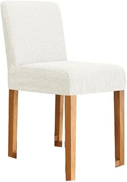 Stretch Jacquard Bar Chair Stool Cover - Set of 1/2/4/6 Pack Chair Slipcover Pattern for Short Swivel Dining Chair-Counter Height Side Chairs Counter Stools Cover Washable Protector