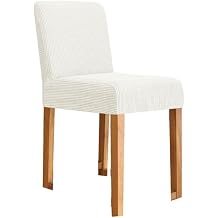Stretch Jacquard Bar Chair Stool Cover - Set of 1/2/4/6 Pack Chair Slipcover Pattern for Short Swivel Dining Chair-Counter Height Side Chairs Counter Stools Cover Washable Protector