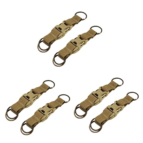 Accessoire de triple anneau pratique pour randonnée et bivouac