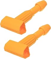 Vista 9 de Mango de trapeador de polvo con clip, 2 piezas, mango de trapeador de suelo, mango de trapeador de polvo Commercia para limpieza de Negro