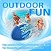 SOAK 9-Inch Water Football – Waterproof Foam Ball for Pool, Beach & Lake Games, Kids Ages 8-12 Adults, Outdoor Family Toy