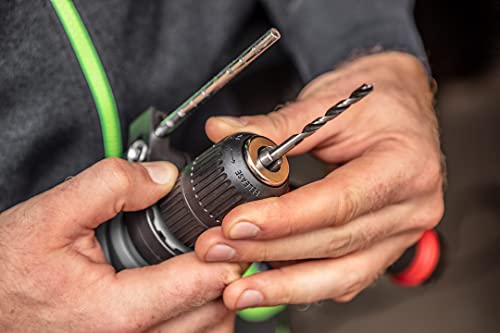 GRAPHITE Schlagbohrmaschine 650W, 13 mm Bohrfutter, Drehzahl 0-3000 U/min, Koffer + 10 Bohrer – Bild 6