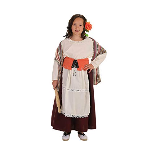 Creaciones Llopis Disfraz de Panadera Medieval para niña
