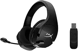 Headset Sem Fio Gamer HyperX Cloud Stinger Core 7.1 -HHSS1C-BA-BK/G, Preto, Grande