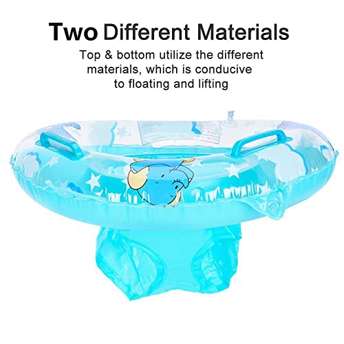 Sealive Infant Pool Float, Baby Swimming Ring with Toddler Seat Boat & Double Handle, Childrens' First Pool Floaties, Bathtub Toys Accessories for Kids Toddlers