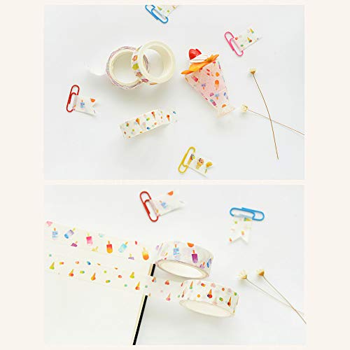 10pcs decorativo mascarando fita de papel conjunto de presente para scrapbooking diy decoração dom e