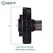 ECCPP Harmonic Balancer Fit for Ford Bronco E-150 Econoline E-250 Econoline E-350 Econoline for F-150 for Mustang for Lincoln Continental Mark VI Mark VII Town Car for Mercury Capri Cougar