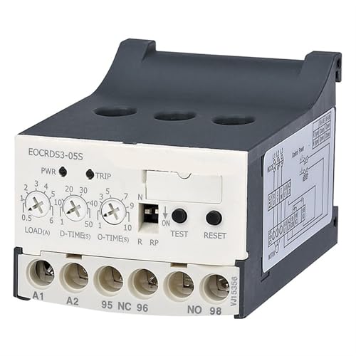 Relais thermique EOCR-DS3 pour éviter la surchauffe moteur avec coupure mince 5-60A