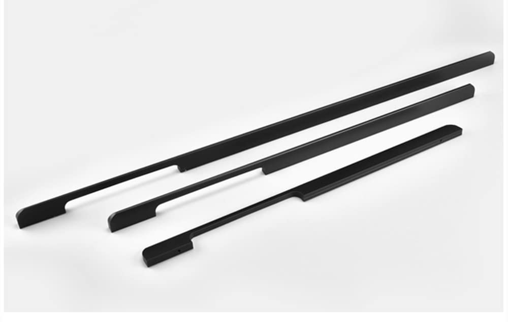 Tirador Extralargo para Puerta De Armario De Cocina, Cajones De Aleación De Aluminio para Armarios, Tiradores para Muebles De Dormitorio, Tiradores para Puerta De Baño, Bar, Armario-80CM