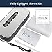 ULTTY Vacuum Sealer Machine with Starter Kits Automatic Food Sealer for Sous Vide Dry Moist Available SKJ-CR009B Stainless Steel