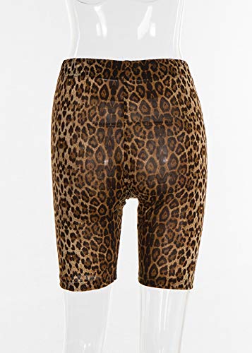 Nihsatin Womens Sexy Animal Prints Yoga Shorts High Waist Briefs Panties Hipster Boyshort #TOP5