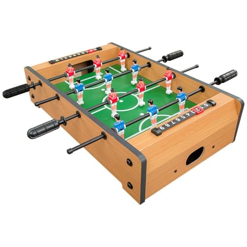 Yiju Mini Foosball Table,Mini Tabletop Soccer Table,Fun,Interactive Toy,Soccer Game Portable for Parties Family Night Playroom