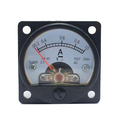 Ampèremètre analogique SO-45 DC idéal pour surveiller un petit panneau solaire