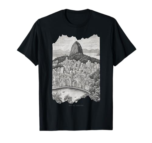 Photo de Rio de Janeiro BRA Brésil - Parcourir le monde vintage T-Shirt
