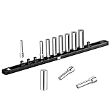SK 1350 11 Piece 1/4-Inch Drive 12 Point 5-Millimeter to 14-Millimeter Deep Socket Set