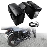  YFYFY Borsa per Attrezzi Laterale per Moto Borse Laterali Borse per Bagagli Impermeabili per Harley Sportster XL Touring Softail(Saddlebag A)