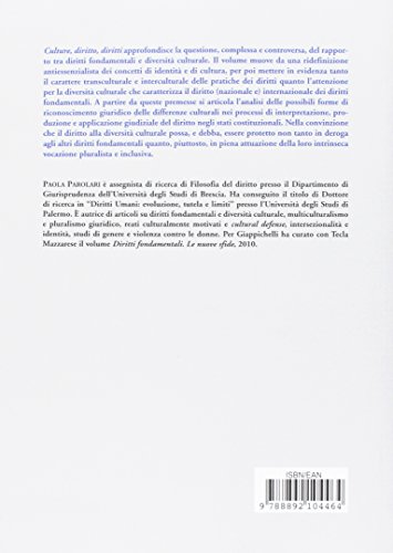 Culture, Diritto, Diritti. Diversità Culturale E Diritti Fondamentali Negli Stati Costituzionali Di Diritto - 2