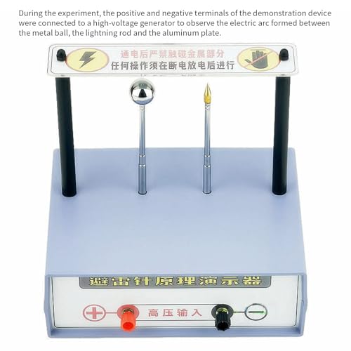 Generador de laboratorio de física con sistema protector y ayuda de enseñanza didáctica 3