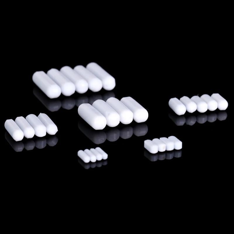 Agitateur magnétique PTFE en forme d'olive C400 D8xL40mm 10pcs