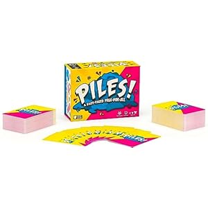 Piles – Card Games – Family Games – for Kids 8 and Up – Games for Adults – Family Game Night – Travel Games – Party Games – Memory Games – 10 Mins Piles–Card Games–Family Games–for Kids 8 and Up–Games for Adults–Family Game Night–Travel Games–Party Games–Memory Games–10 Mins
