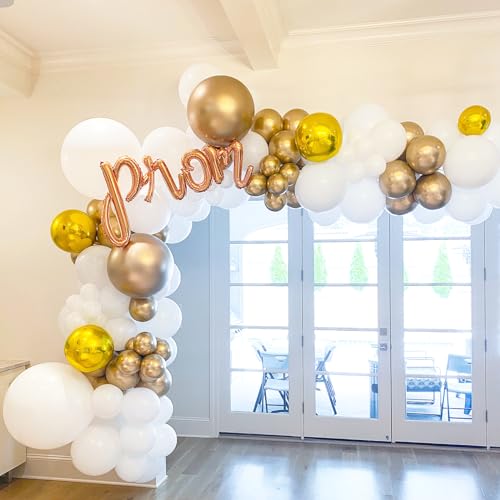 Image of Voircoloria White Balloons, 66pack 12inch White Pearl Latex Party Balloons for Wedding, Birthday, Graduation, Bridal Shower, Baby Shower, Bachelorette and Engagement Decorations