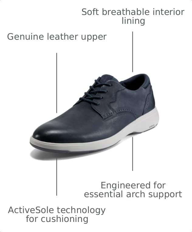 Image of Rockport Men's Noah Plain Toe