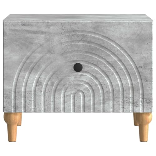 Table basse gain de place grise avec tiroir pour ranger le salon