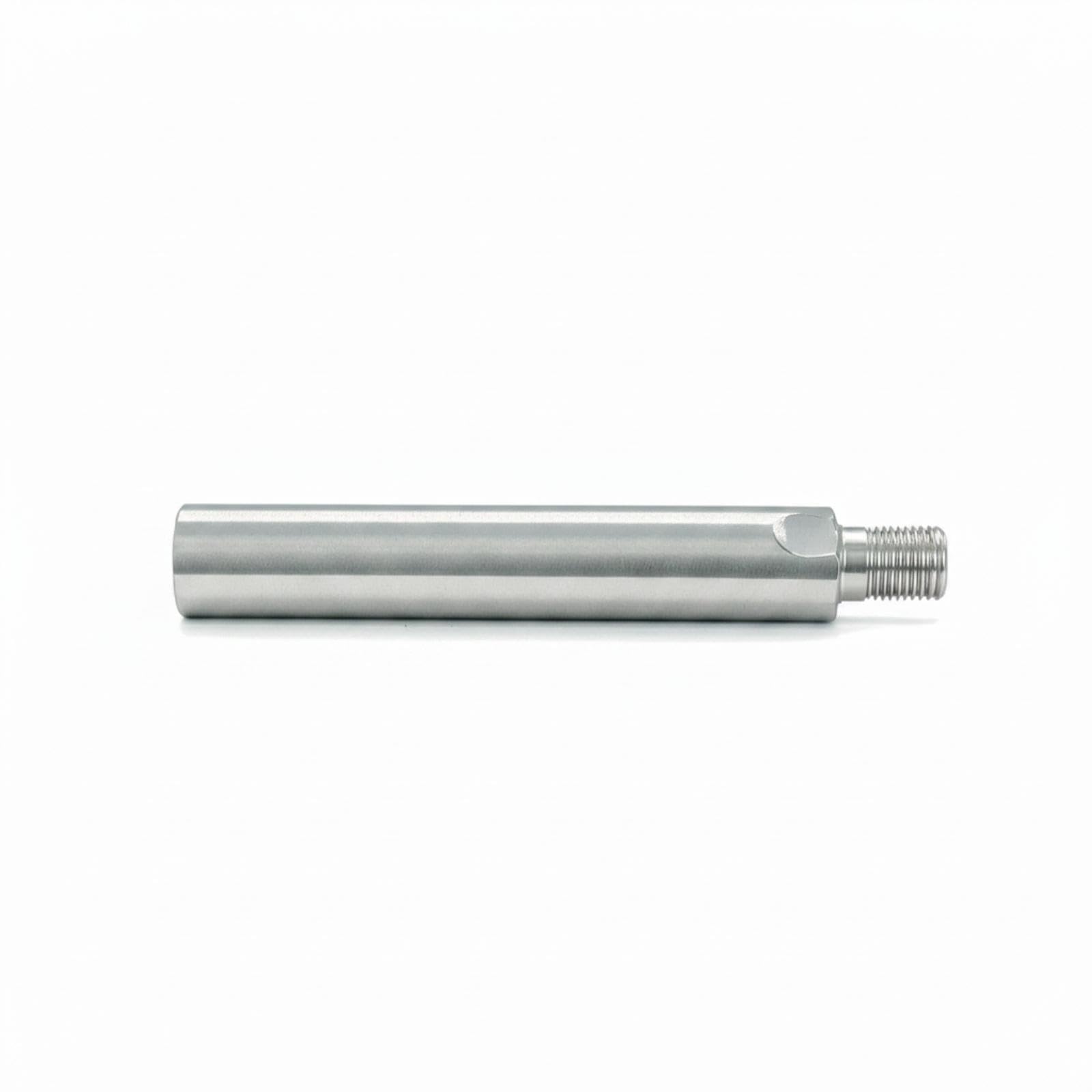 Angle Extension Rod Threaded Extension Adapter with Met | Angle Extension Rod Threaded Adapter with Metric 10 Thread Polished Tool Accessory for Workshop M10 14CM 45 Steel-image-26