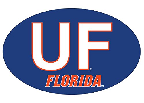 R and R Imports Orange Sporty Single Count Plastic Oval Magnet - Officially Licensed Collegiate Product