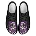 Vuriqeby Mens Gym Shoes Walking Wolf Dream Catcher Minimalist Barefoot Shoe Fashion Low Top EVA Sole Anti-Skid Crosstrainer Sneakers for Gym US 5.5 Black Sole