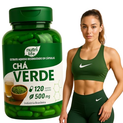 Chá Verde -120 capsulas 500Mg