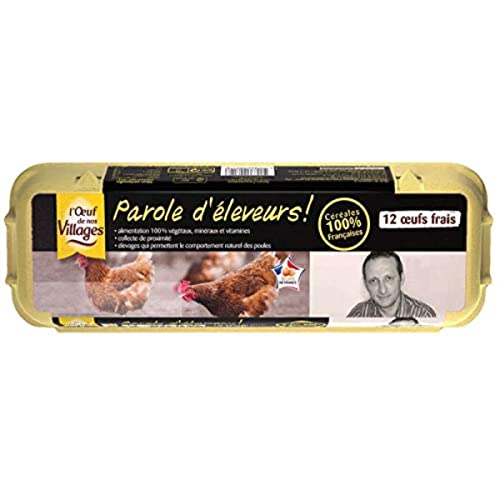 L'Œuf de Nos Villages Paroles d'Éleveurs, 12 œufs