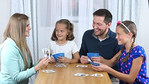 Regal Games - 아동용 클래식 카드 게임 - Old Maid, Go Fish, Slapjack, Crazy 8's, War, 및 Silly Monster Memory Match 또는 Banapples Jr 포함 - 가족 게임의 밤, 파티용 - 6가지 게임 세트 — 사진 3