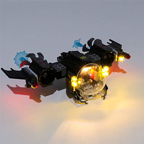 LICI USB Betrieben licht Led Bausteine Kompatibel mit Lego 76116 (Lego Bausatz Nicht Enthalten) – Bild 4