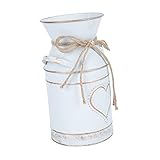 Vase rustique - vous pouvez le remplir de fleurs naturelles ou artificielles et d'autres embellissements, beau et décoratif, pot de fleurs