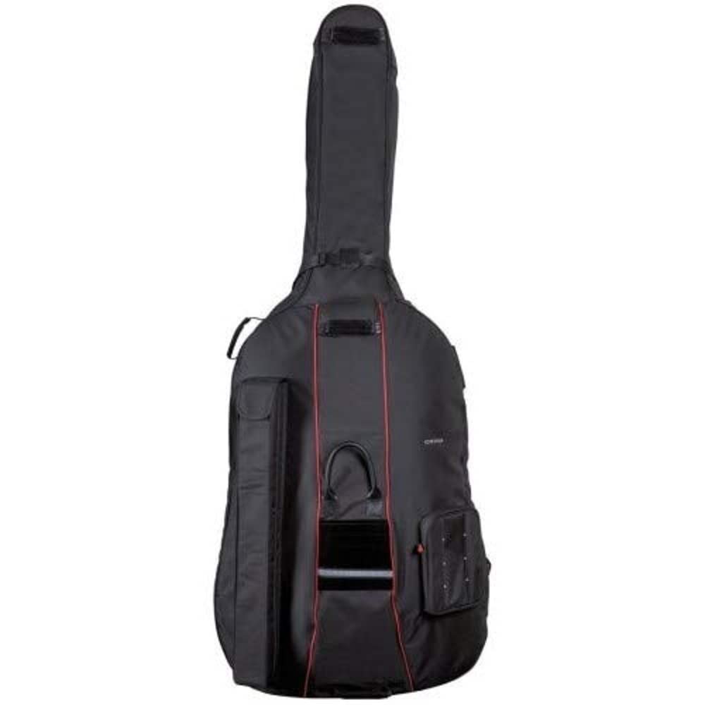 Gewa Housse Contrebasse Prestige 1/2 - Rembourrage 25 mm, Poche pour Archet, Poche pour partitions, Sangles Sac à Dos