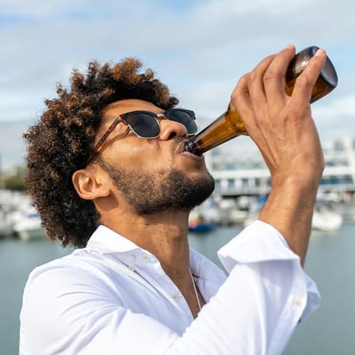 Trendy Vintage Round Polarized Sunglasses UV400 Protection — Classic Retro Designer Style Metal Eyewear3