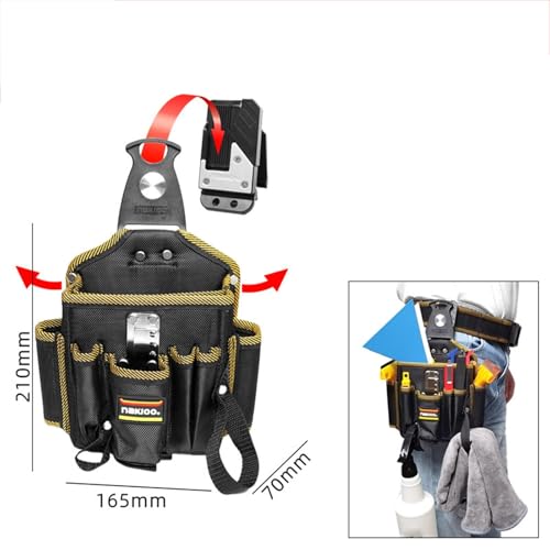 Pochette à outils avec clip ceinture pour ne plus perdre vos vis - 6