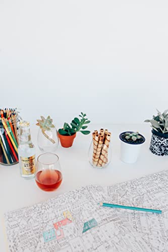 Fantastic Cities: A Coloring Book of Amazing Places Real and Imagined - Image 7